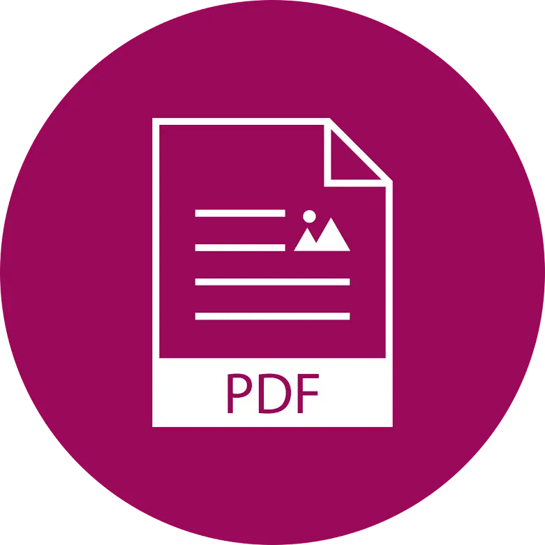 PDF document icon